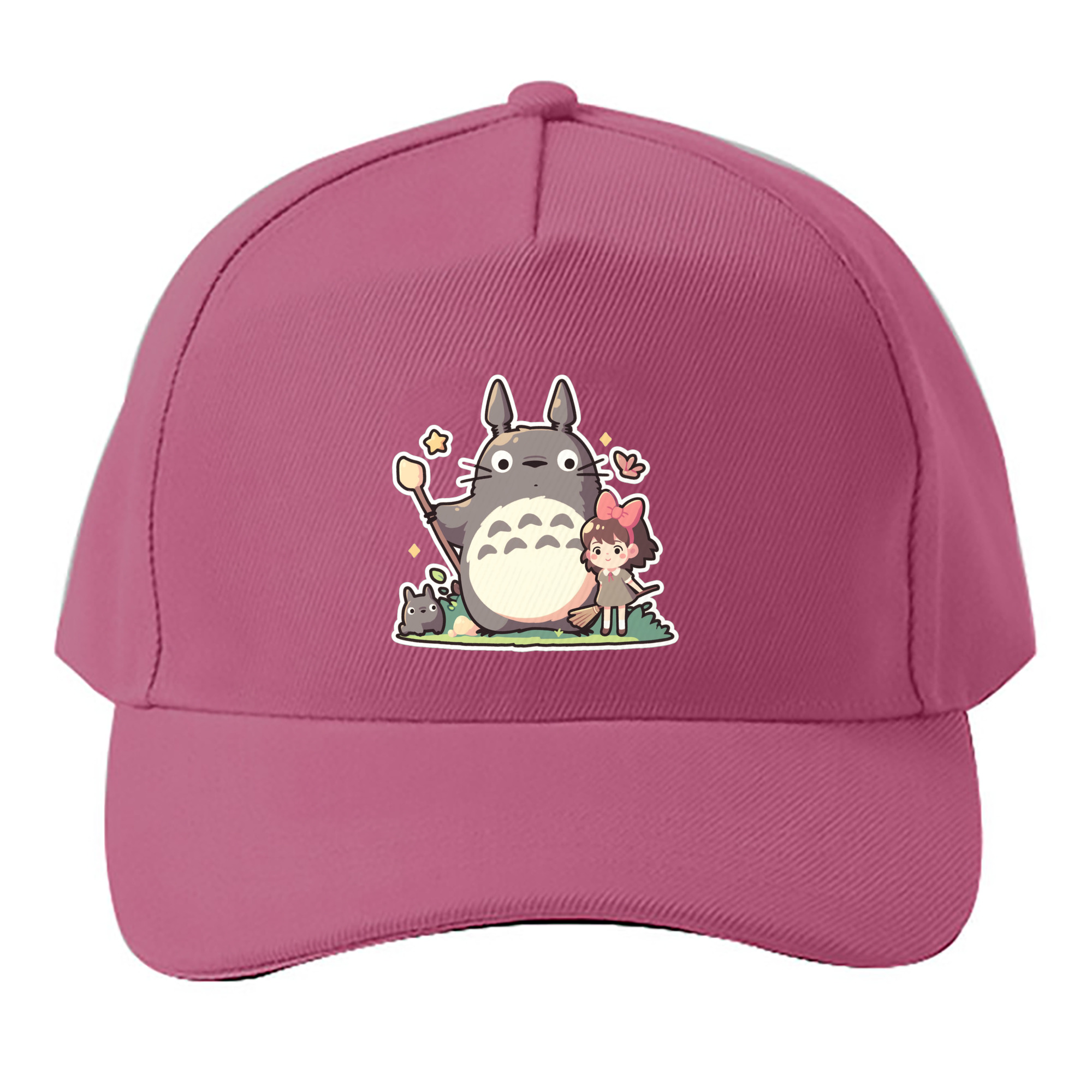 （画像用） となりのトトロ 草壁メイ 草壁サツキ My Neighbor Totoro Satsuki Kusakabe Mei Kusakabe ベースボールキャップ 綿100％ 男女兼用 帽子 スポーツ